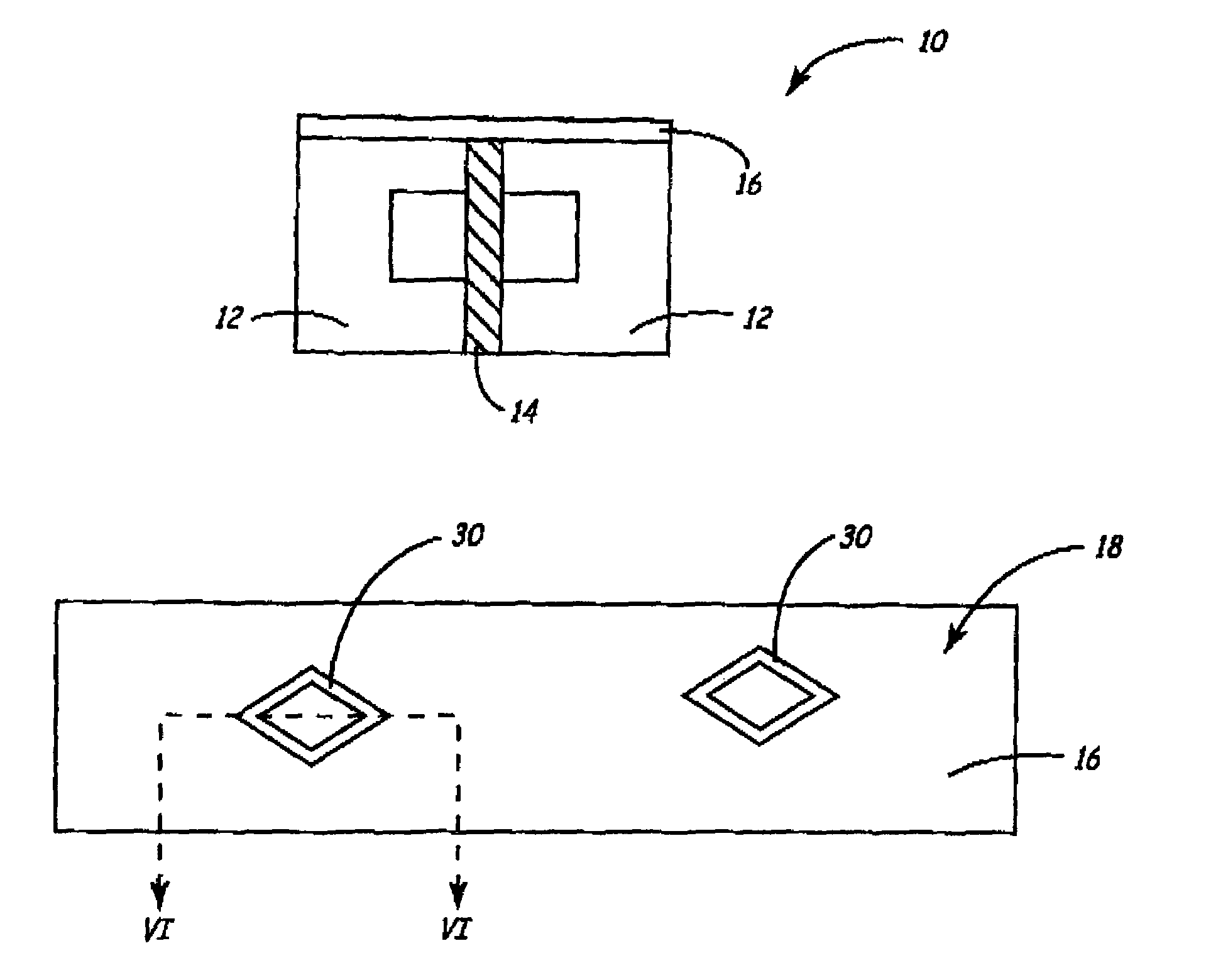 Thin-film magnetic recording head having a timing-based gap pattern for writing a servo track on magnetic media