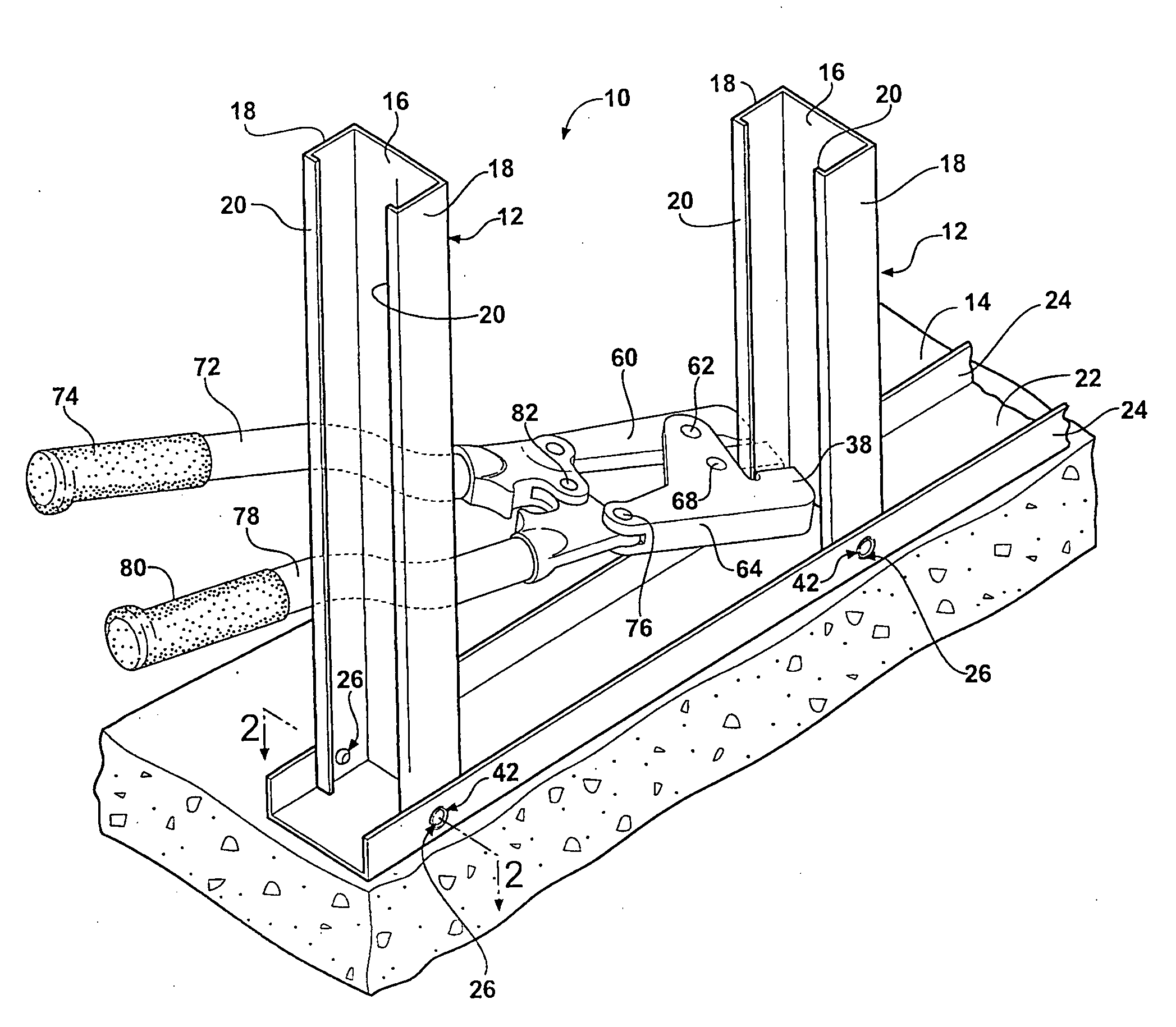 Rivet tool for steel studs