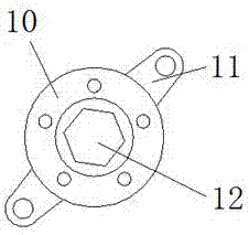 Clutch pedal provided with rotary damper