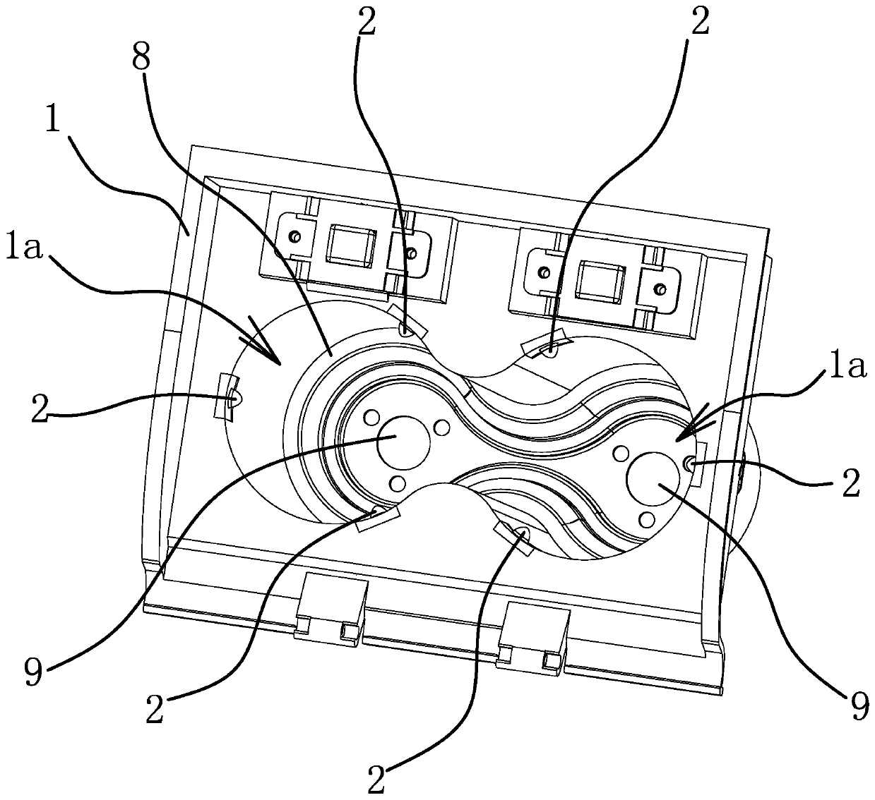 Fuel filling device of engine