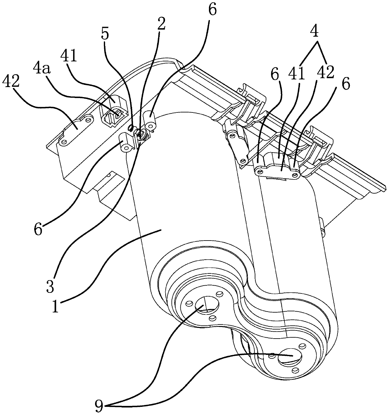 Fuel filling device of engine