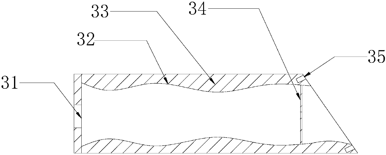 Teaching model used for obstetric cervical examination