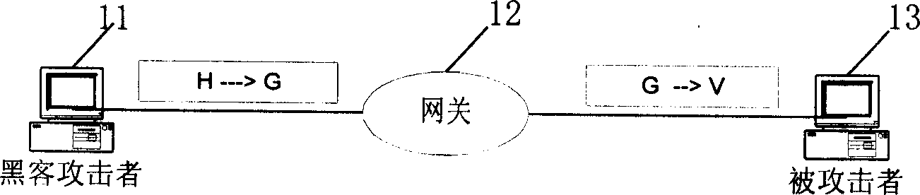 Distributed hacker tracking system in controllable computer network