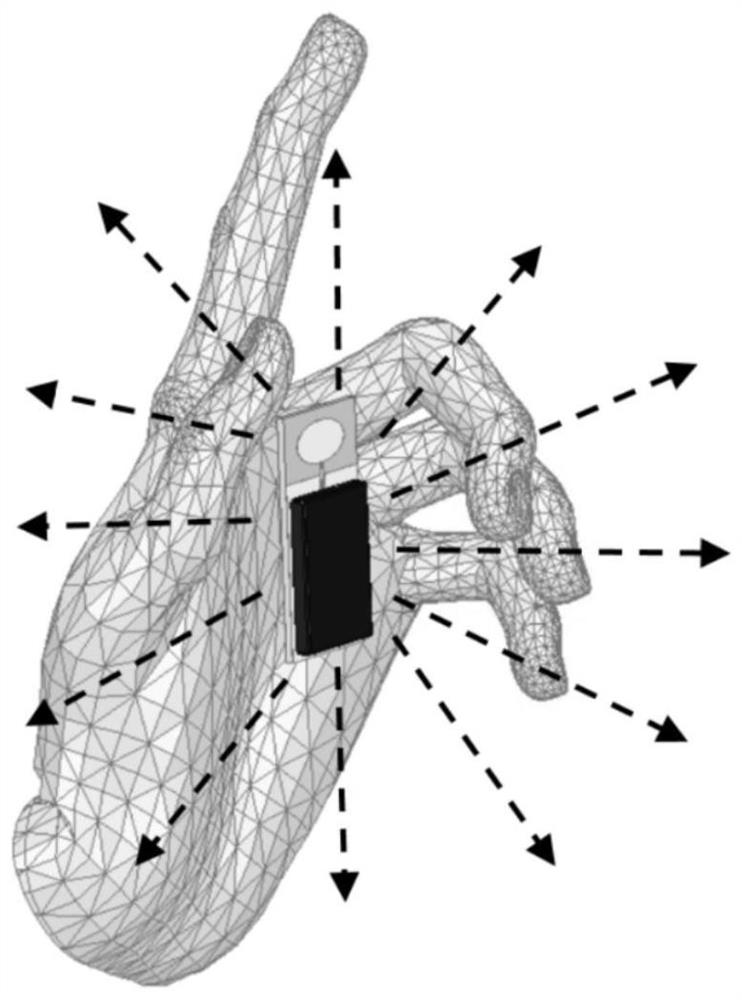 Ultra-wideband antenna structure and electronic equipment