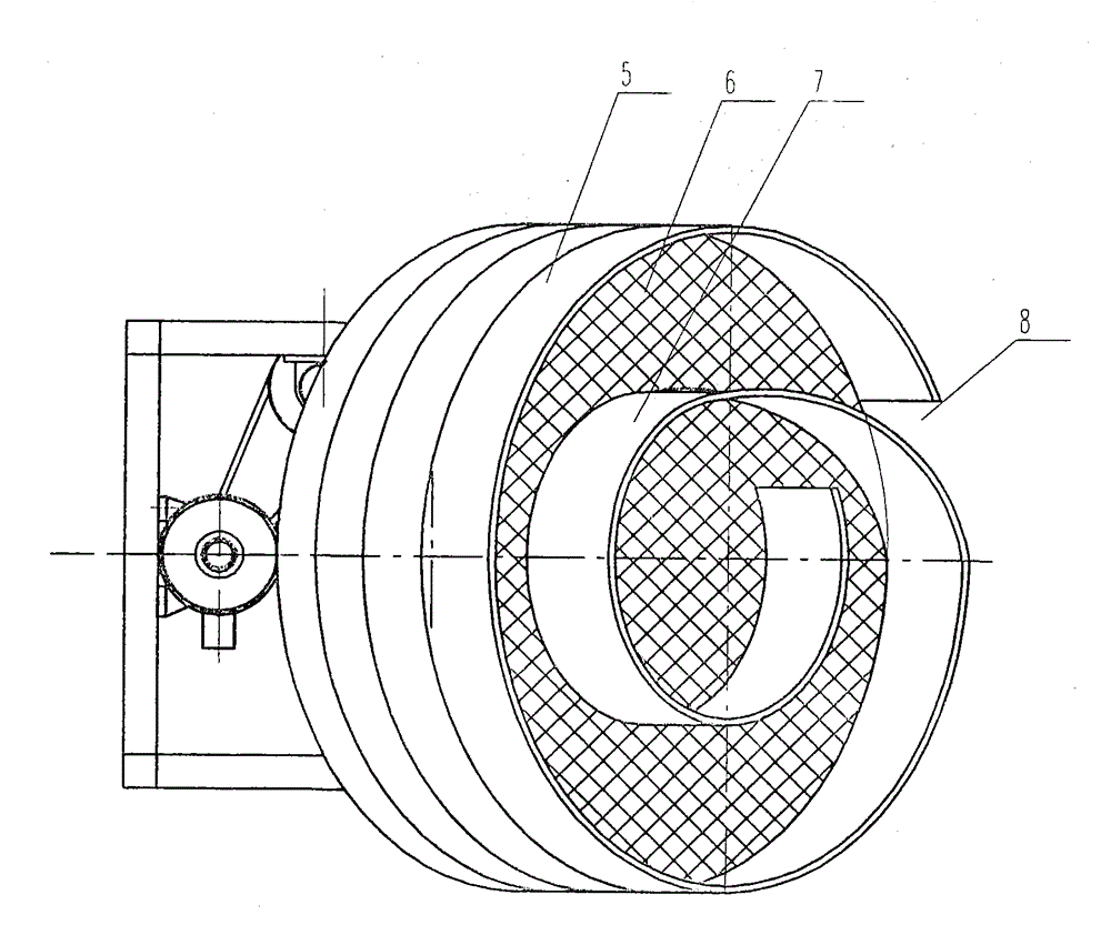 Inclined sieve tray type tea grader