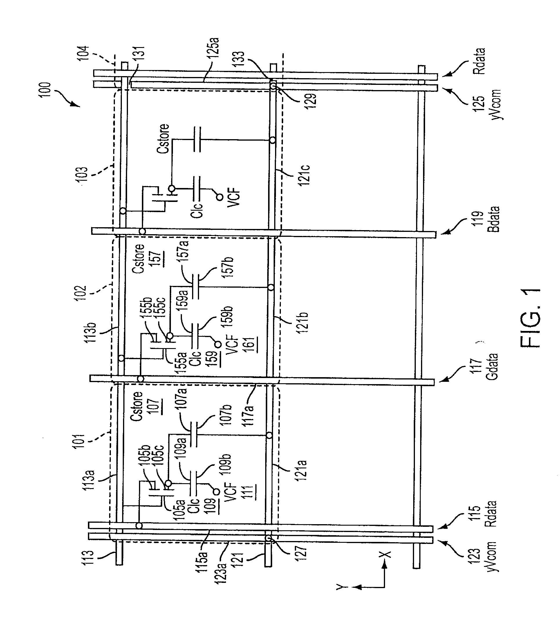 Touch sensor panels with reduced static capacitance