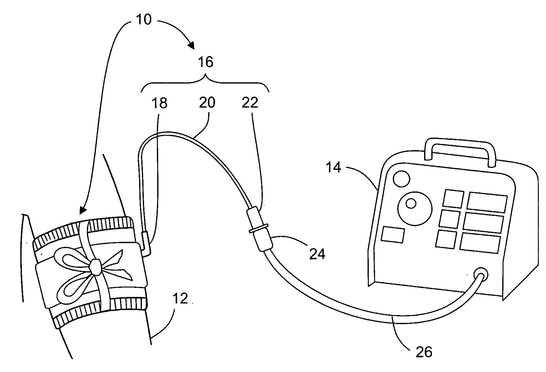 Tourniquet cuff with improved pneumatic passageway