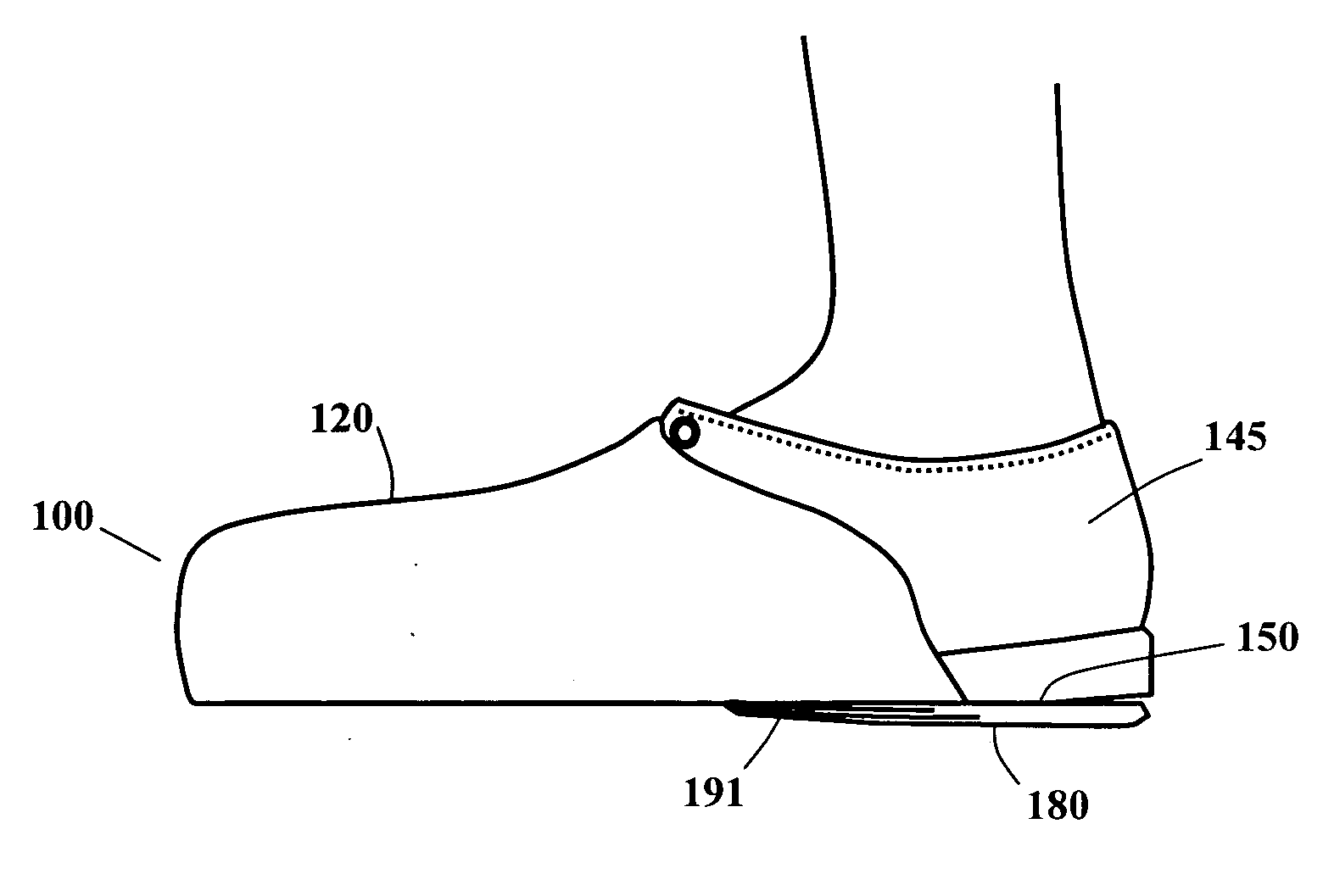 Device and method for shoe covering