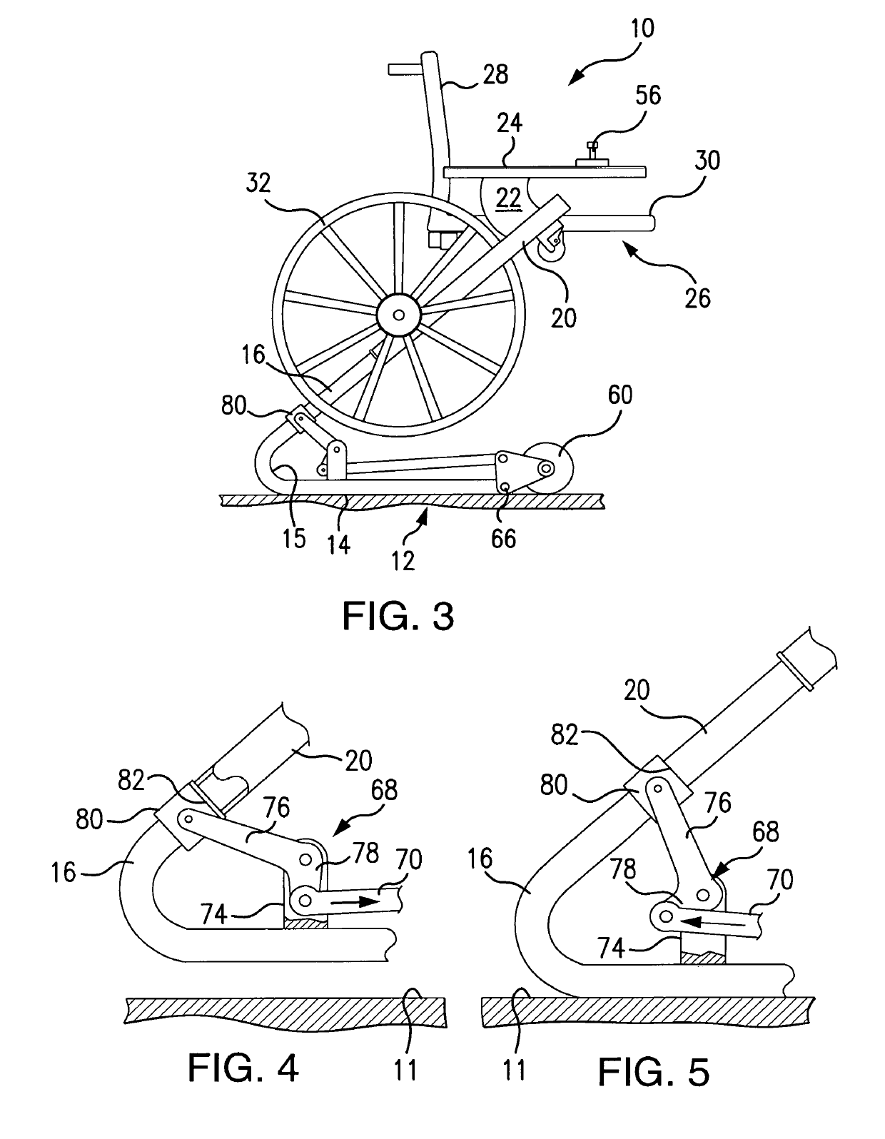 Sit-to-stand wheelchair