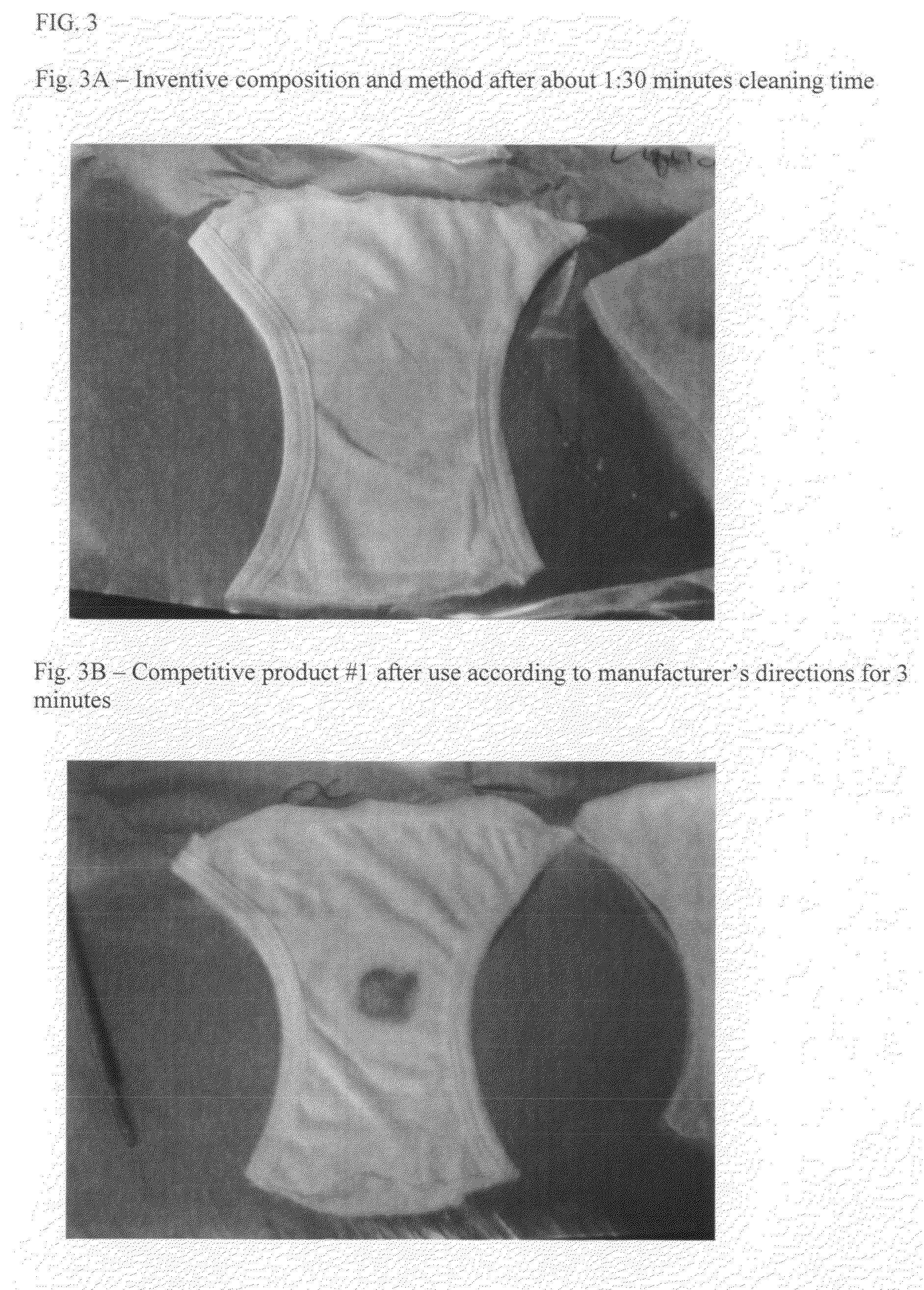 Stain-discharging and removing system