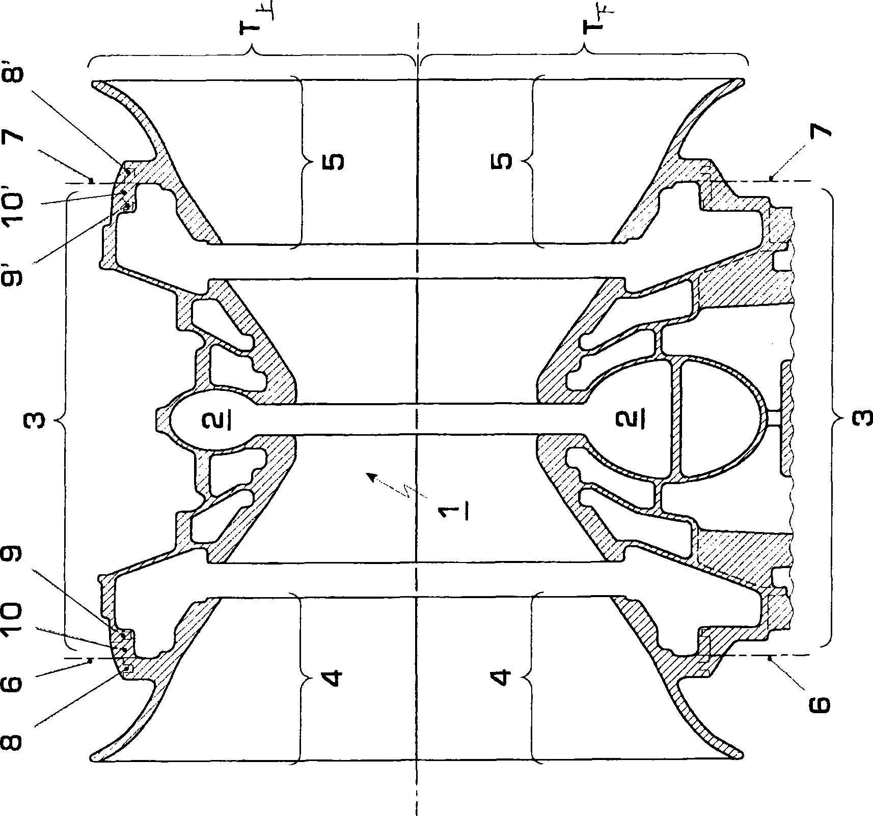 Method for producing a turbine casing