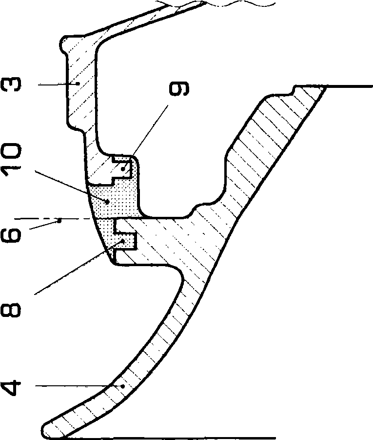 Method for producing a turbine casing