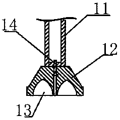 Music therapy type reading bracket convenient to place