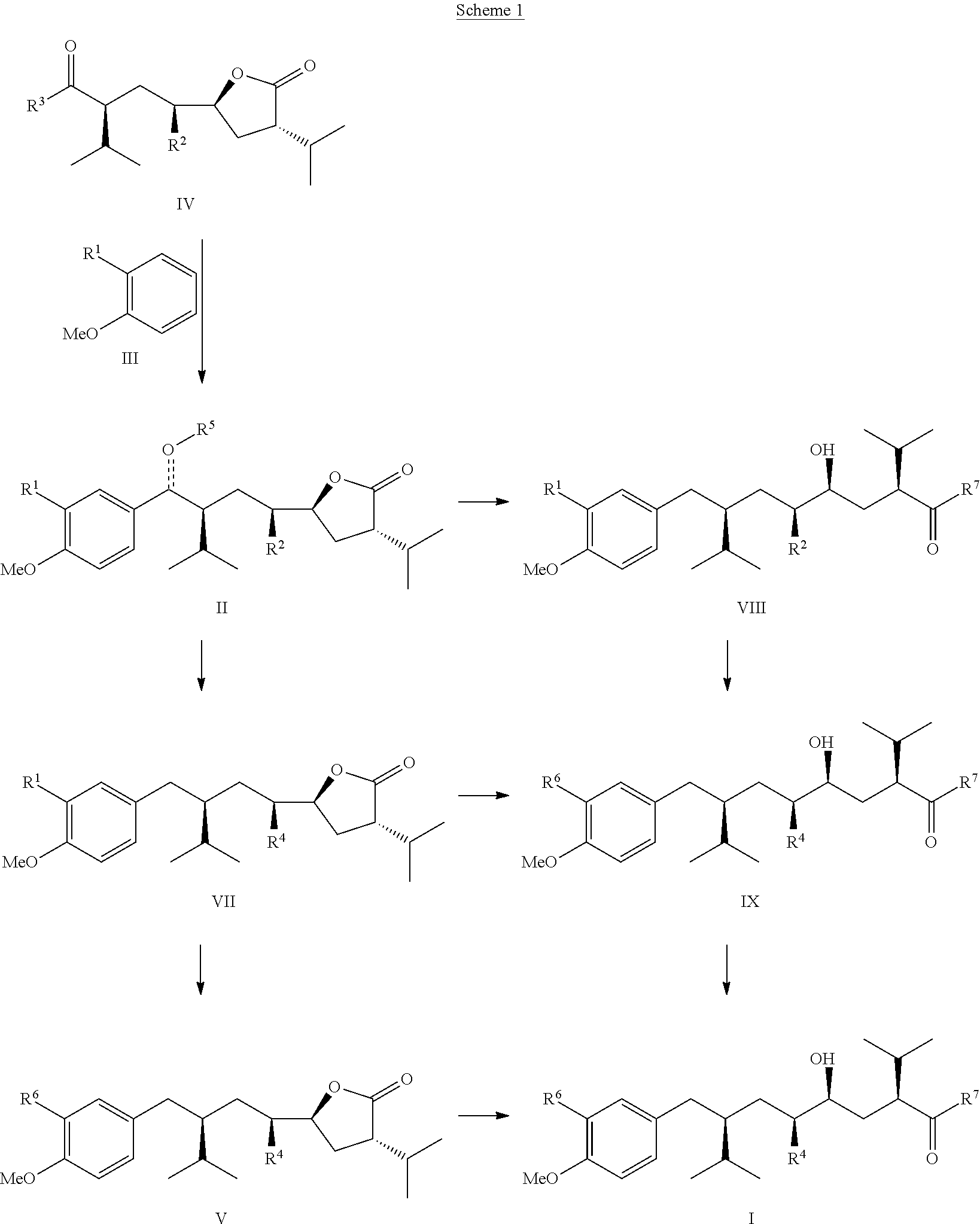 Manufacturing process for 8-aryloctanoic acids such as Aliskiren