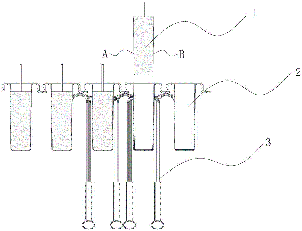 Positioning spray demoulding device and ice cream demoulding method