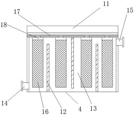 Emergency treatment apparatus applicable to catalytic oxidation of high-risk wastewater