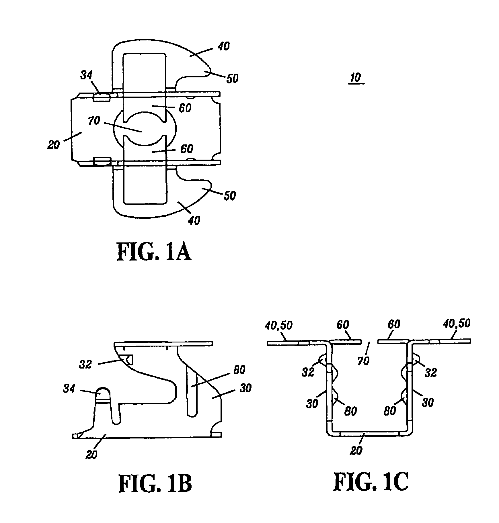 Removable anchor and fastener