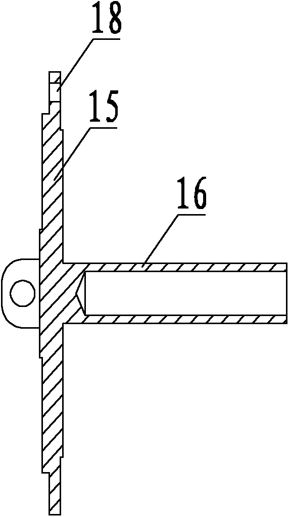 Heavy combustion engine assembling method for assembling rotor and front and rear supports in combining manner