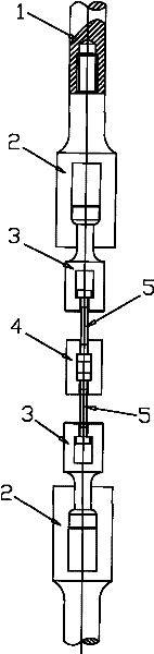 Anti-adhesive shoulder fixture for improving efficiency of endurance test