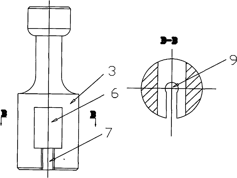 Anti-adhesive shoulder fixture for improving efficiency of endurance test