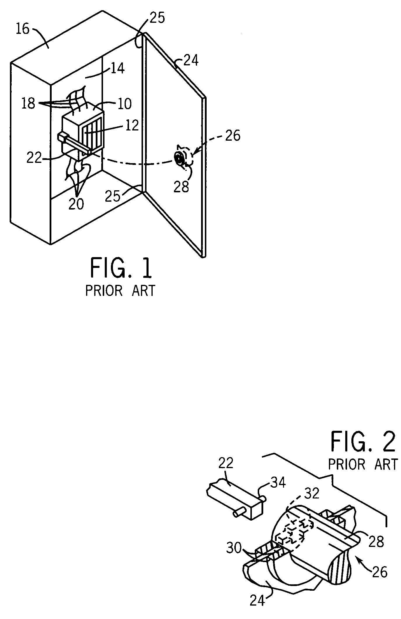 Fuse block with improved unidirectional operator