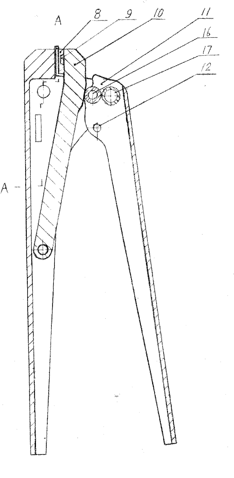 Coiling and pressing type metallic seal clamp