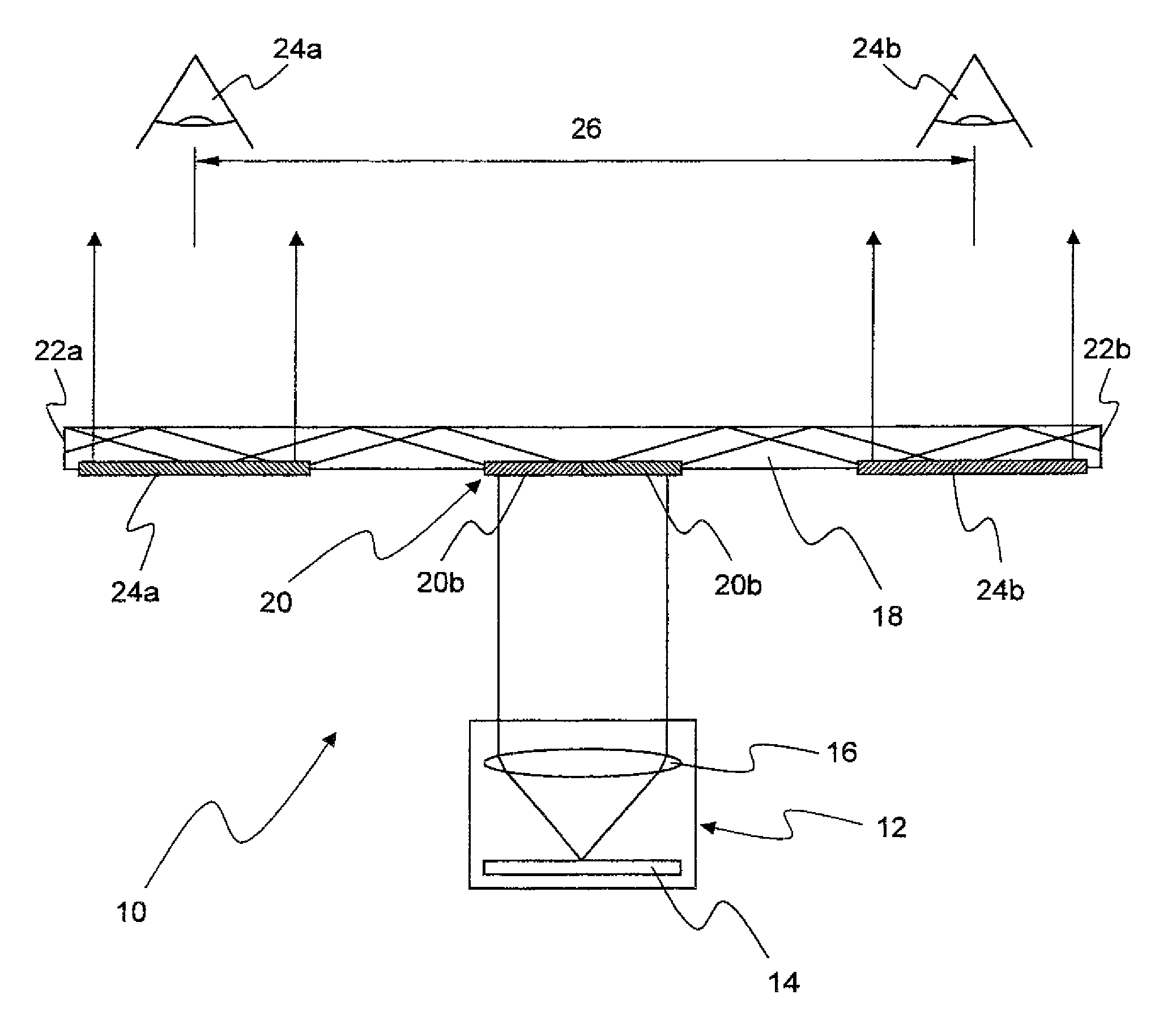 Optical display device