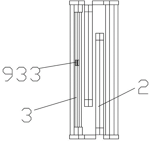 Crib capable of being stored by folding