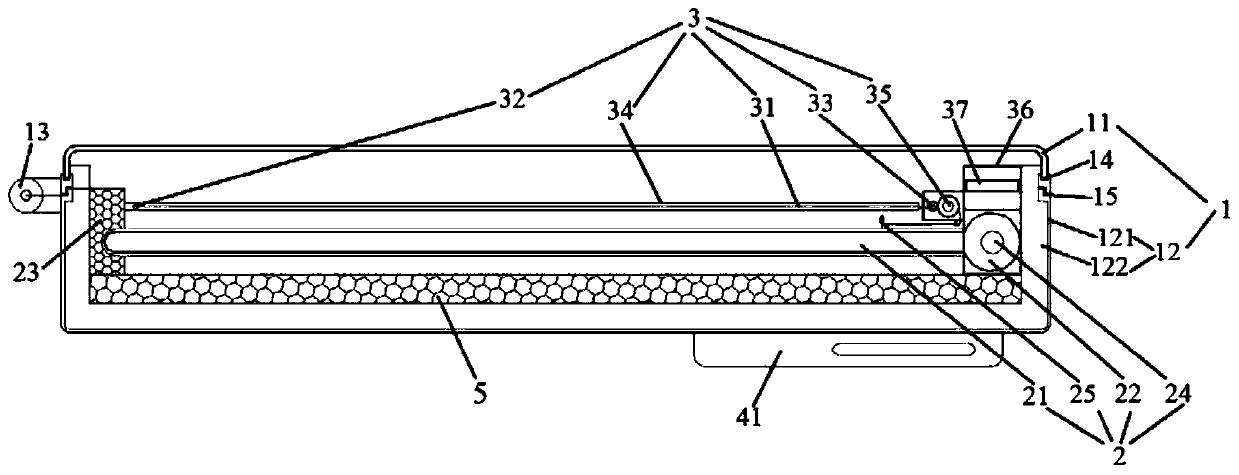 Anti-freezing and anti-overheating variable-tilt heat collector