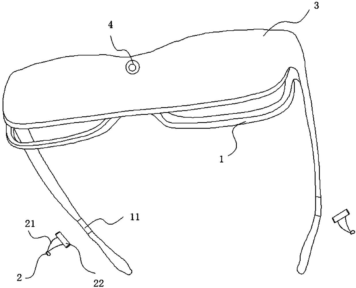 AR-based remote education video communication equipment and system