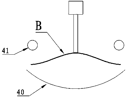 Pulse detonation gas type straw comprehensive treatment device with tail heat recovery function and heat exchanger