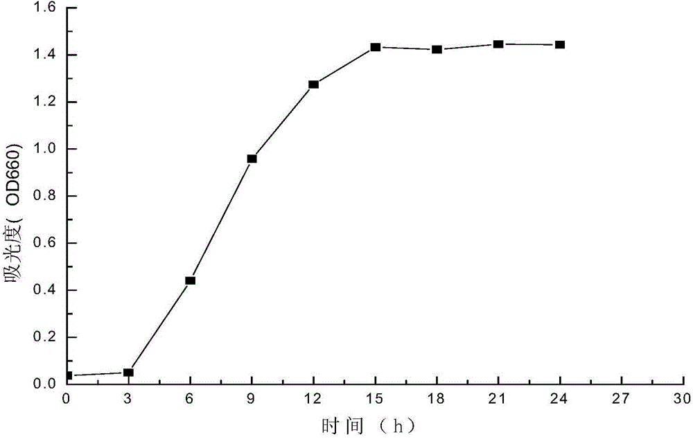 High-flocculation capability bacterial strain and use thereof