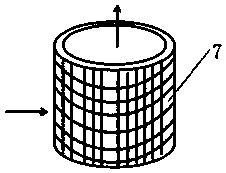 High-temperature flue gas dust removal and denitration integrated device and process thereof