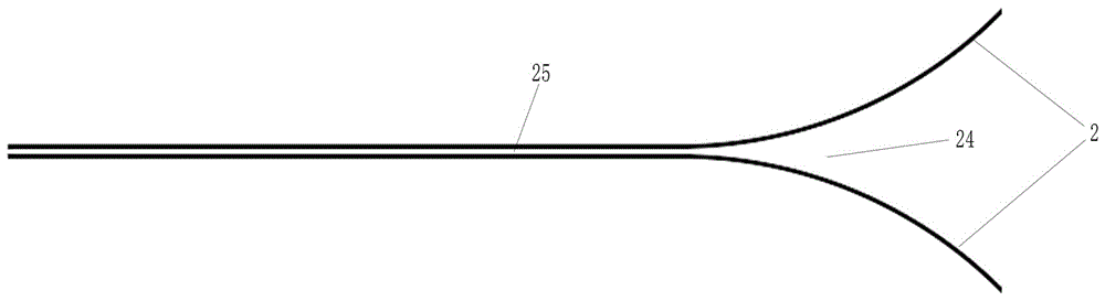 Vehicle-mounted retractable device of fixed wing unmanned aerial vehicle