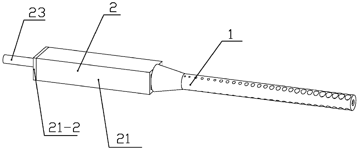 Ultra-wideband dielectric rod antenna for 18-40GHz frequency band