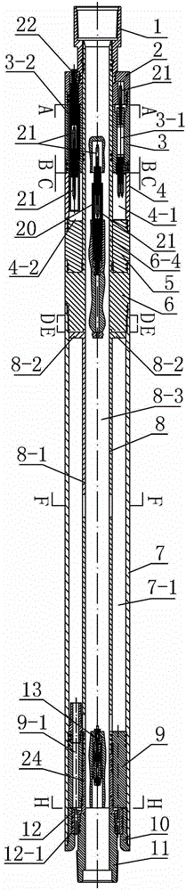 Electronically controlled continuous adjustable dispensing device for barrier type water injection polywell