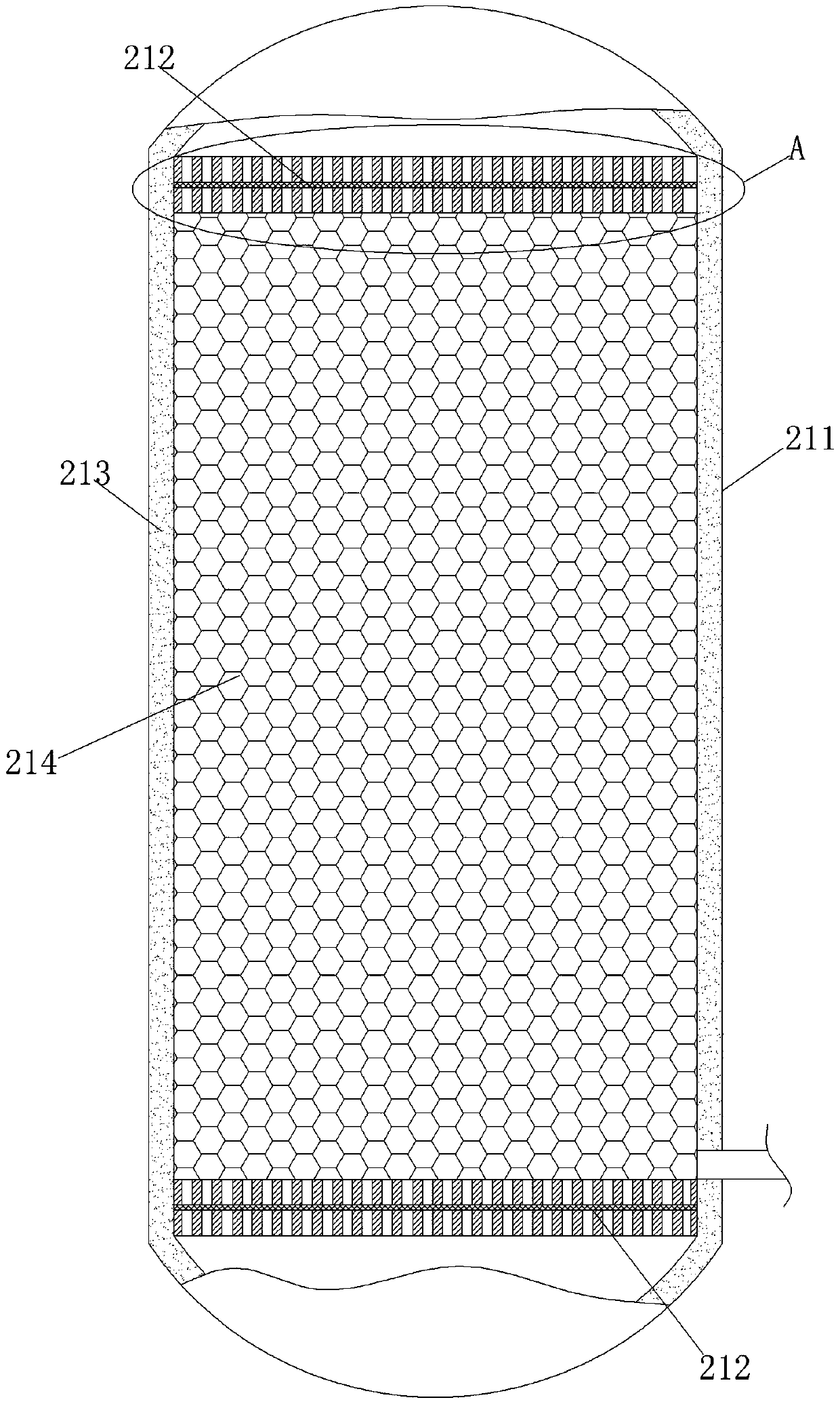 Recycling regeneration method and device for adsorbent for drying compressed air in power plant