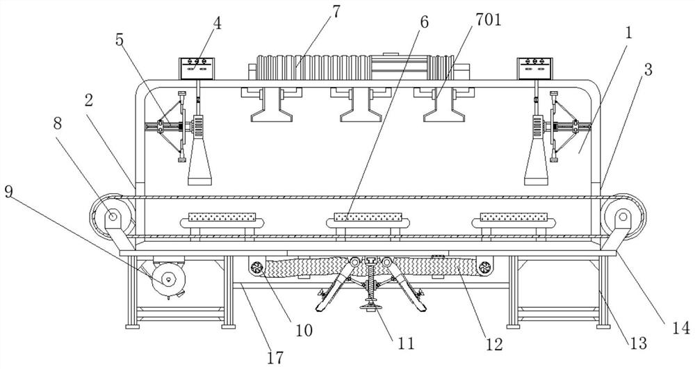 Comprehensive and efficient paint spraying equipment for skid-mounted equipment