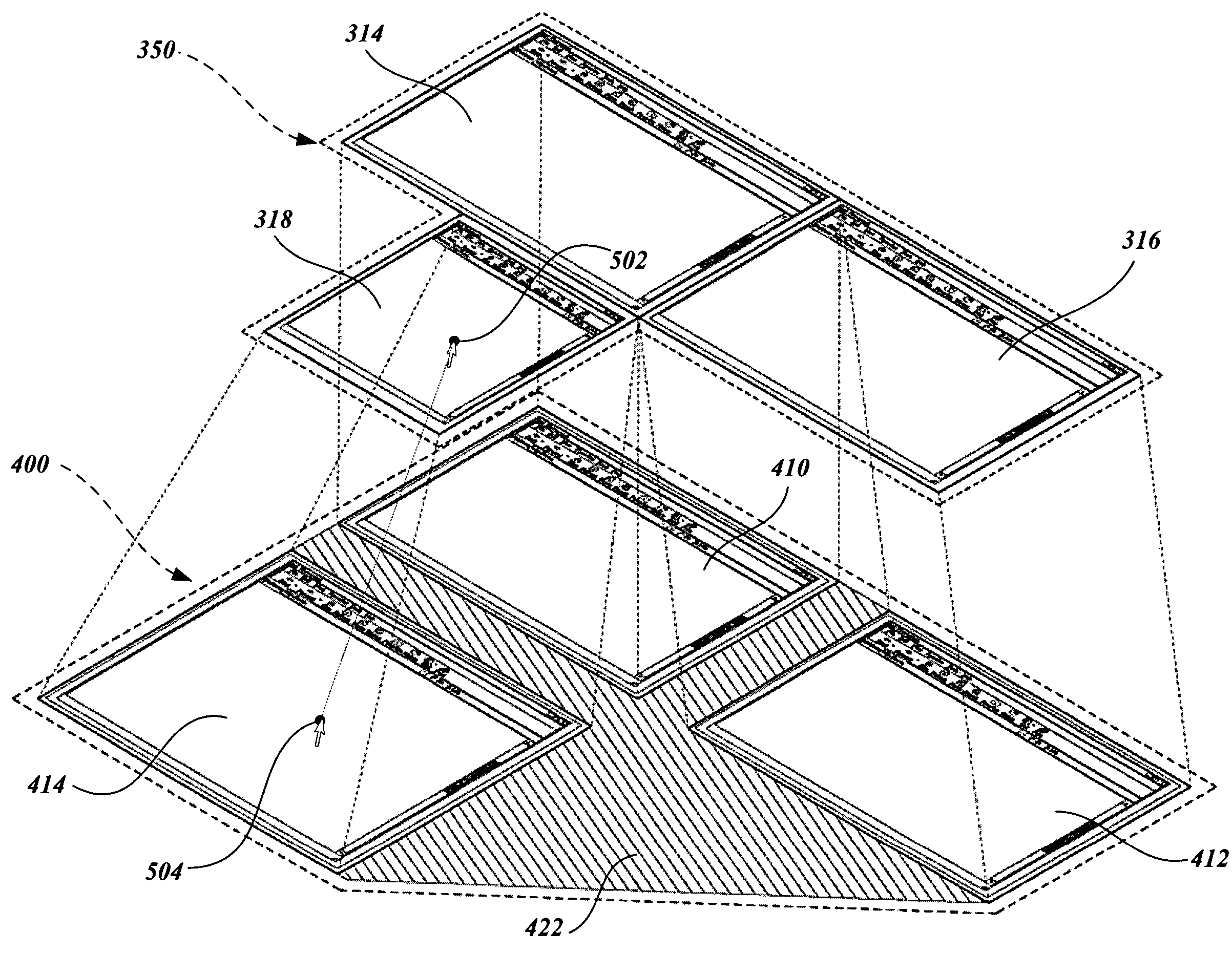 Displaying visually correct pointer movements on a multi-monitor display system