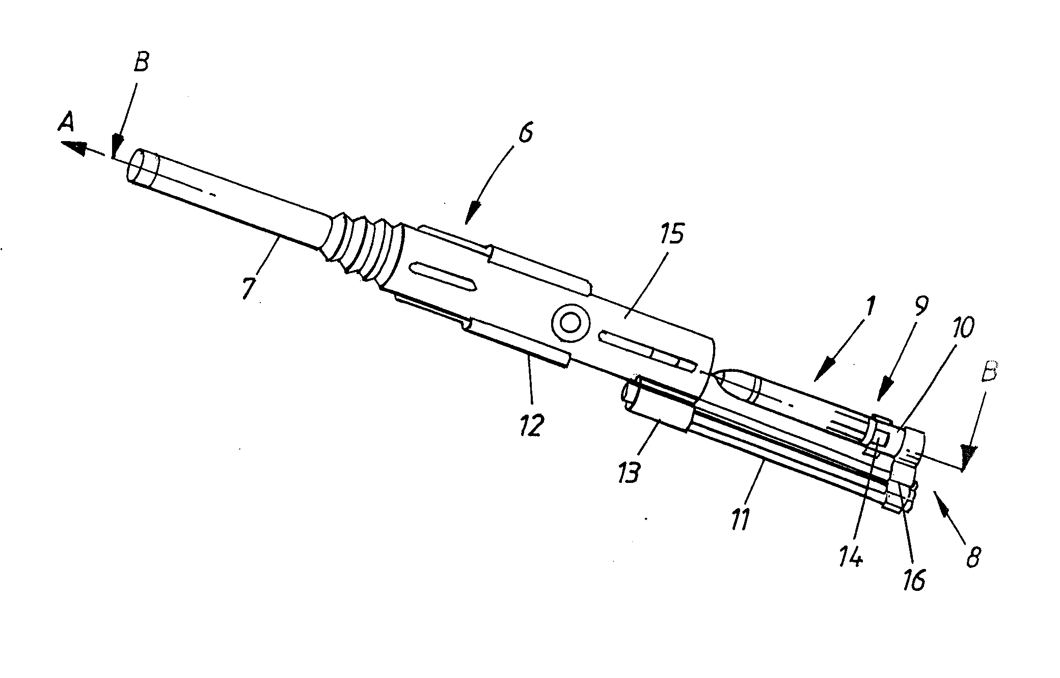 Shell designed for securing in a mortar and mortar designed for such a shell