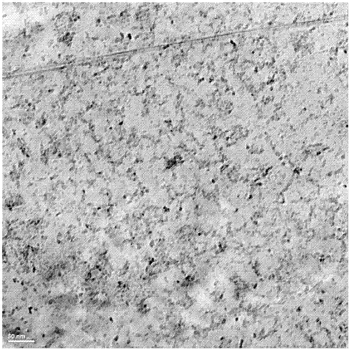 Graphene/modified titanium dioxide nano sol composite material and preparation method thereof