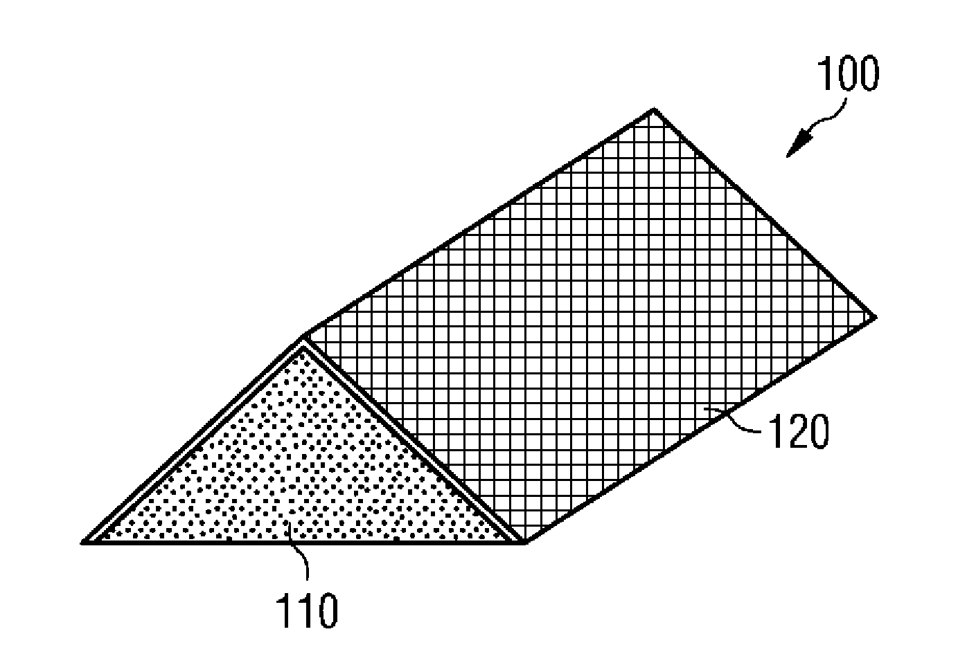 Formation of a core structure of a wind turbine rotor blade by using a plurality of basic core components