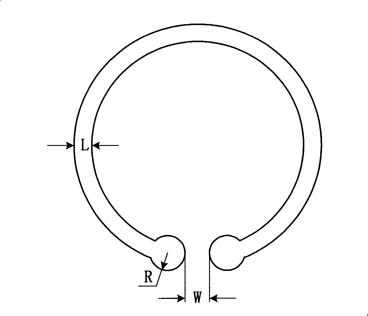 Production method of fine denier hollow polyester staple fiber