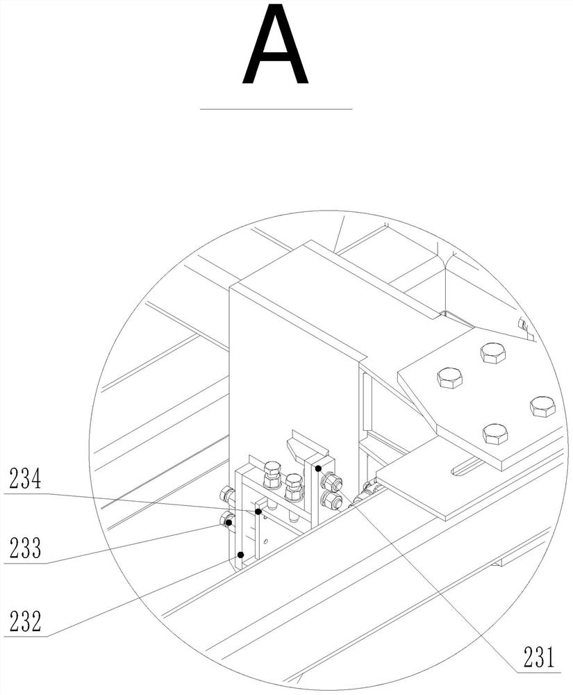 A device for performance testing and durability testing of automobile tailgate