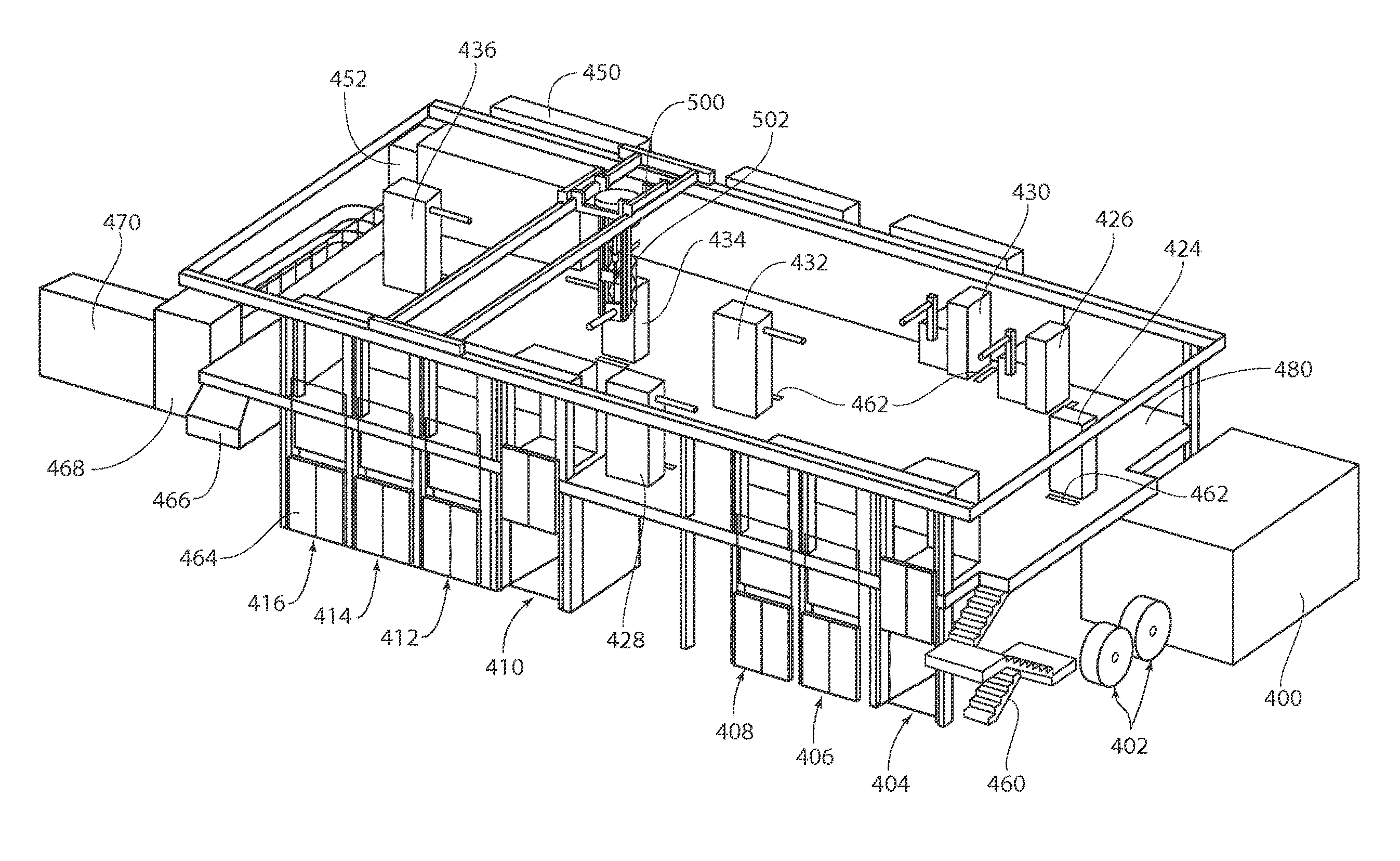 Methods and apparatus for forming disposable products at high speeds with small machine footprint