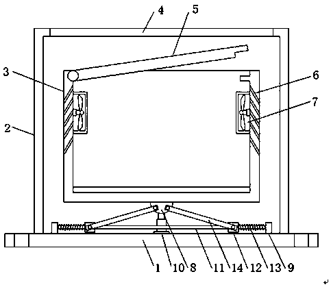 Protection device for charging pile power supply