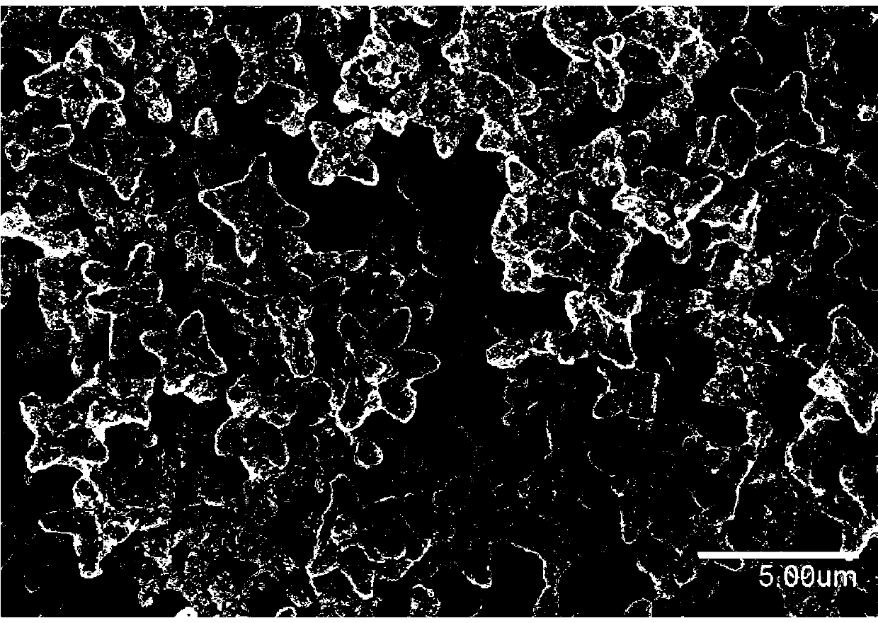 Quadrangular leaf-shaped Cu2O-ZnO composite nano-structural semiconductor material, and preparation method thereof