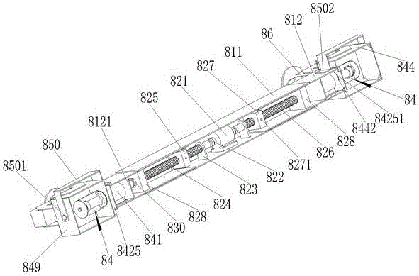 Sleeper replacement machinery with rotary rail lifting device