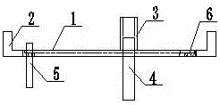 Axle box hole measuring device and its application method