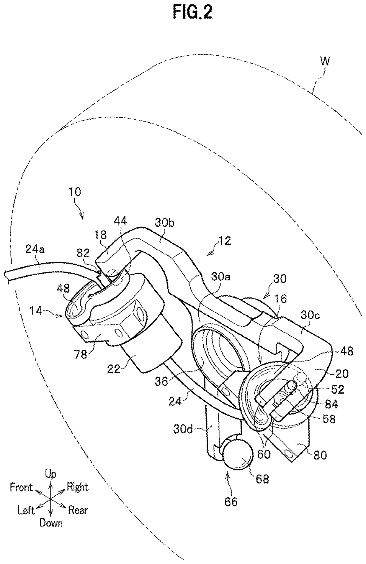 Wheel steering system